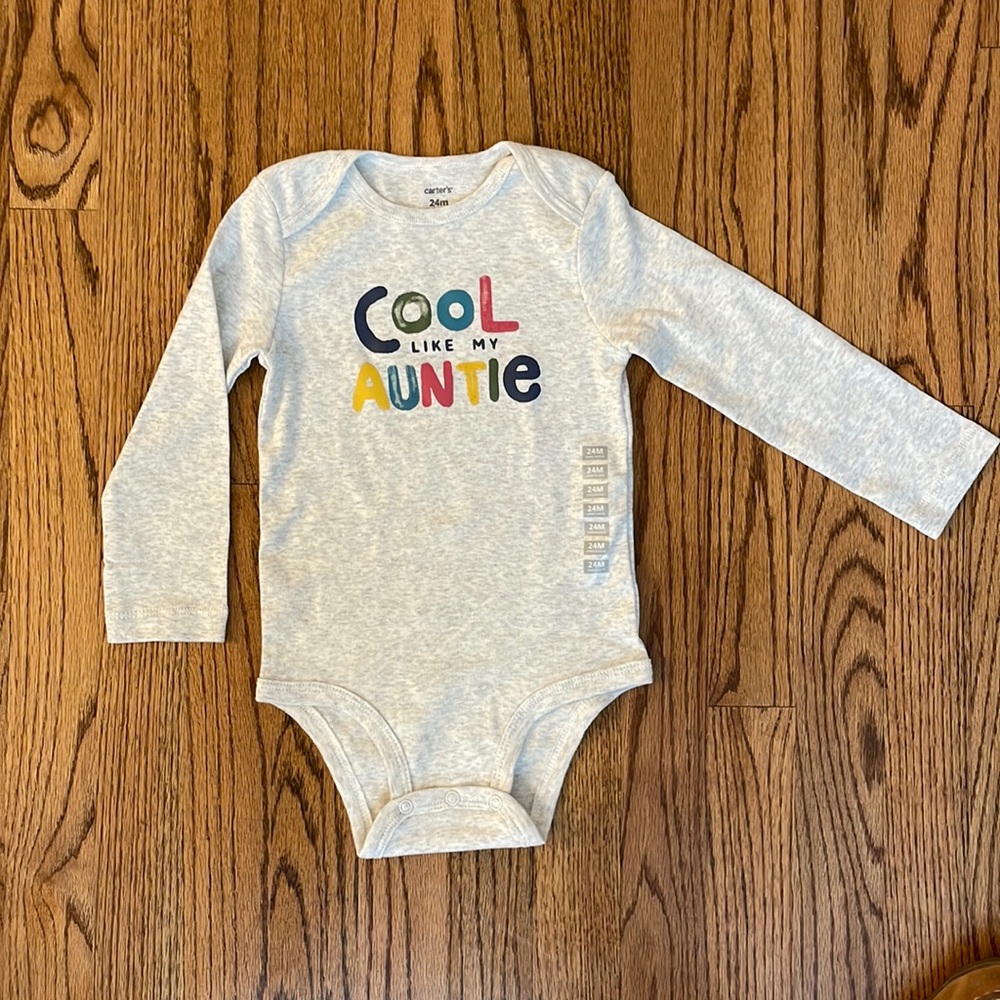 NWT! Graphic onesie!